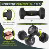 image:imageProsourceFit Neoprene Dumbbell Coated for NonSlip Grip12Pound