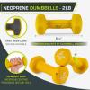 image:imageProsourceFit Neoprene Dumbbell Coated for NonSlip Grip2Pound