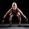 image:imageProsourceFit Pair of Barbell Weight Lifting Wrist Wraps Support with Thumb Loop YellowYellow