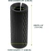 image:imageProsourceFit Thick Grips for Dumbbell and Barbell 19in Axle Bar Adapter for Weightlifting and Strength Training Black