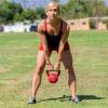image:imageProsourceFit Vinyl Coated Cast Iron Kettlebells for Full Body Fitness Workouts200 Pounds