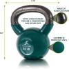 image:imageProsourceFit Vinyl Coated Cast Iron Kettlebells for Full Body Fitness WorkoutsMedium25 lb