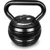 image:imageProsourceFit Adjustable 40lb Cast Iron Kettlebell Weight Set for Home Gym Strength Training