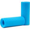 image:imageProsourceFit Thick Grips for Dumbbell and Barbell 19in Axle Bar Adapter for Weightlifting and Strength Training Blue