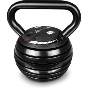 image:imageProsourceFit Adjustable 40lb Cast Iron Kettlebell Weight Set for Home Gym Strength Training