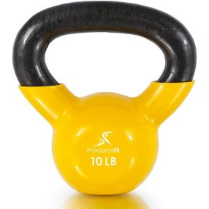 image:imageProsourceFit Vinyl Coated Cast Iron Kettlebells for Full Body Fitness Workouts100 Pounds