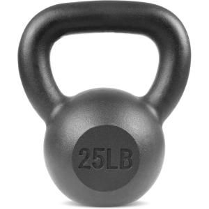 image:imageProsourceFit Solid Cast Iron Kettlebells Weights for Full Body Workout 25 lb