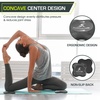 image:imageProsourceFit Yoga Knee Support Pads Set of 2 NonSlip Knee Pad for Yoga Pilates Meditation and Stretching Exercise Yoga Accessories for Knee Support for Men and Women Portable Yoga Pad CushionsBlack