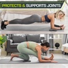 image:imageProsourceFit Yoga Knee Support Pads Set of 2 NonSlip Knee Pad for Yoga Pilates Meditation and Stretching Exercise Yoga Accessories for Knee Support for Men and Women Portable Yoga Pad CushionsBlack