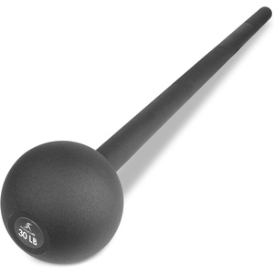 image:imageProsourceFit Steel Macebell Heavy Duty Steel Mace Workout Mace with NonSlip Grip for Gada Strength and Core TrainingBlack  30 LB